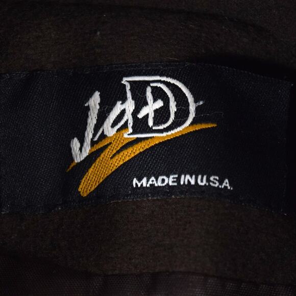 Vtg Womans L Brown Wool Winter Overcoat Faux Fur Collar Cuff Jo-D Lined Buttons - Picture 7 of 13